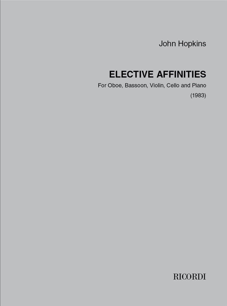 Elective Affinities